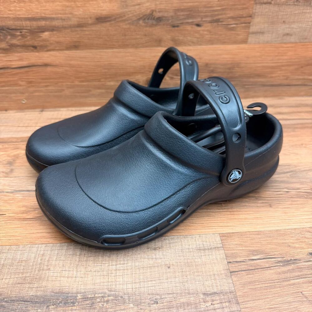 Crocs Specialist Vent Womens 6 Shoes Slip-on Black Work Clog Comfort